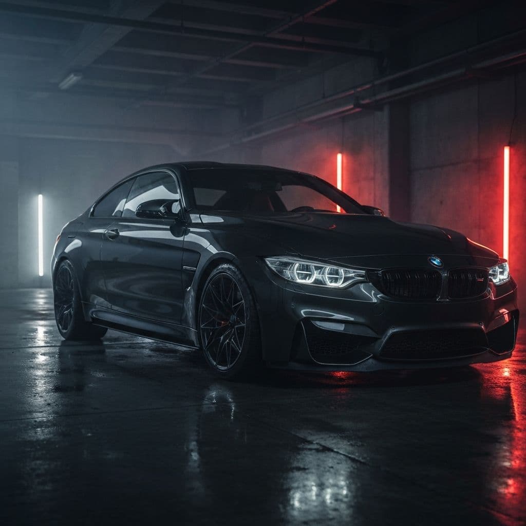BMW auf Leistungsprüfstand